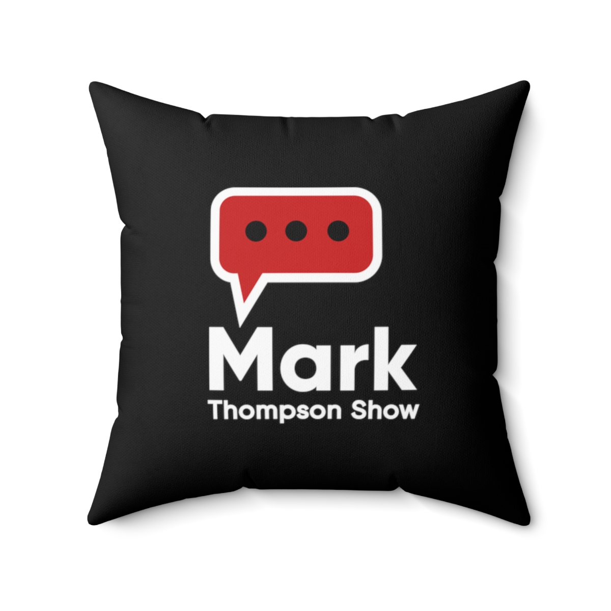 Mark Thompson Show Throw Pillow – GetMarkMerch.com